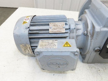 Stober S302SF0290SD90S4 Gearmotor 58 RPM 1.1Kw 277/480V 3PH Hollow Shaft 29.16:1