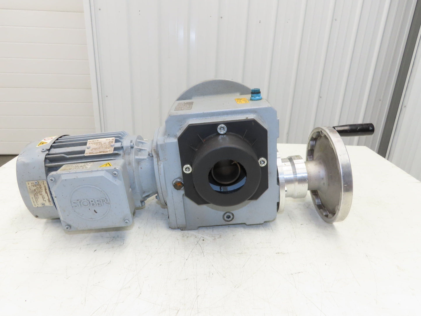Stober S302SF0290SD90S4 Gearmotor 58 RPM 1.1Kw 277/480V 3PH Hollow Shaft 29.16:1