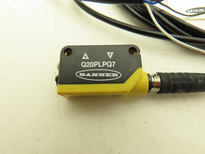 Banner Q20PLPQ7 Photoelectric Sensor Retroreflective 10-30vdc 4m Sensing Dist.