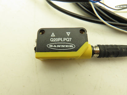 Banner Q20PLPQ7 Photoelectric Sensor Retroreflective 10-30vdc 4m Sensing Dist.