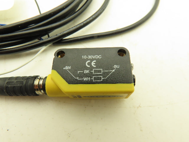 Banner Q20PLPQ7 Photoelectric Sensor Retroreflective 10-30vdc 4m Sensing Dist.