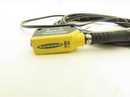 Banner Q20PLPQ7 Photoelectric Sensor Retroreflective 10-30vdc 4m Sensing Dist.