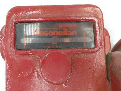 Masoneilan 48-21114 Pneumatic Diaphragm 1" Control Valve *Butt Weld Ends are Cut