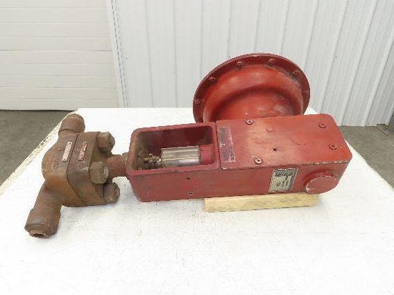 Masoneilan 48-21114 Pneumatic Diaphragm 1" Control Valve *Butt Weld Ends are Cut