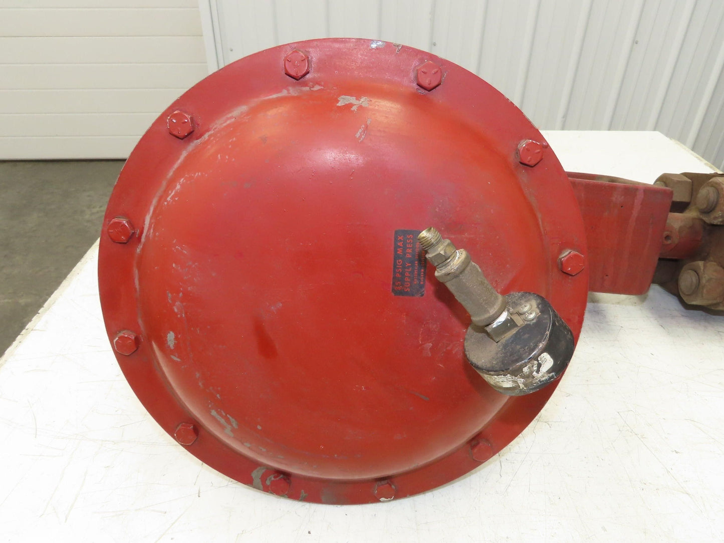 Masoneilan 48-21114 Pneumatic Diaphragm 1" Control Valve *Butt Weld Ends are Cut