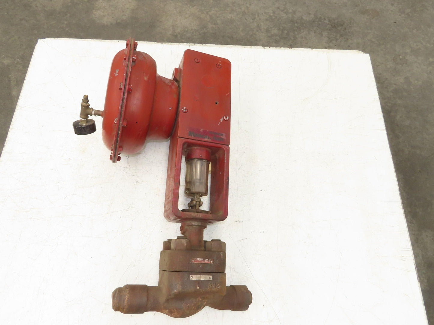 Masoneilan 48-21114 Pneumatic Diaphragm 1" Control Valve *Butt Weld Ends are Cut