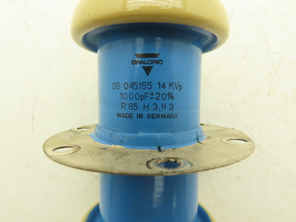 Draloric DB 045155 Capacitor 1000pF Picofarad 14.5kVp