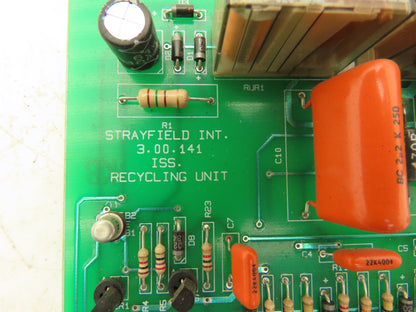 Strayfield 3.00.141 3.00.141 ISS. Recycling Unit Circuit Board Module