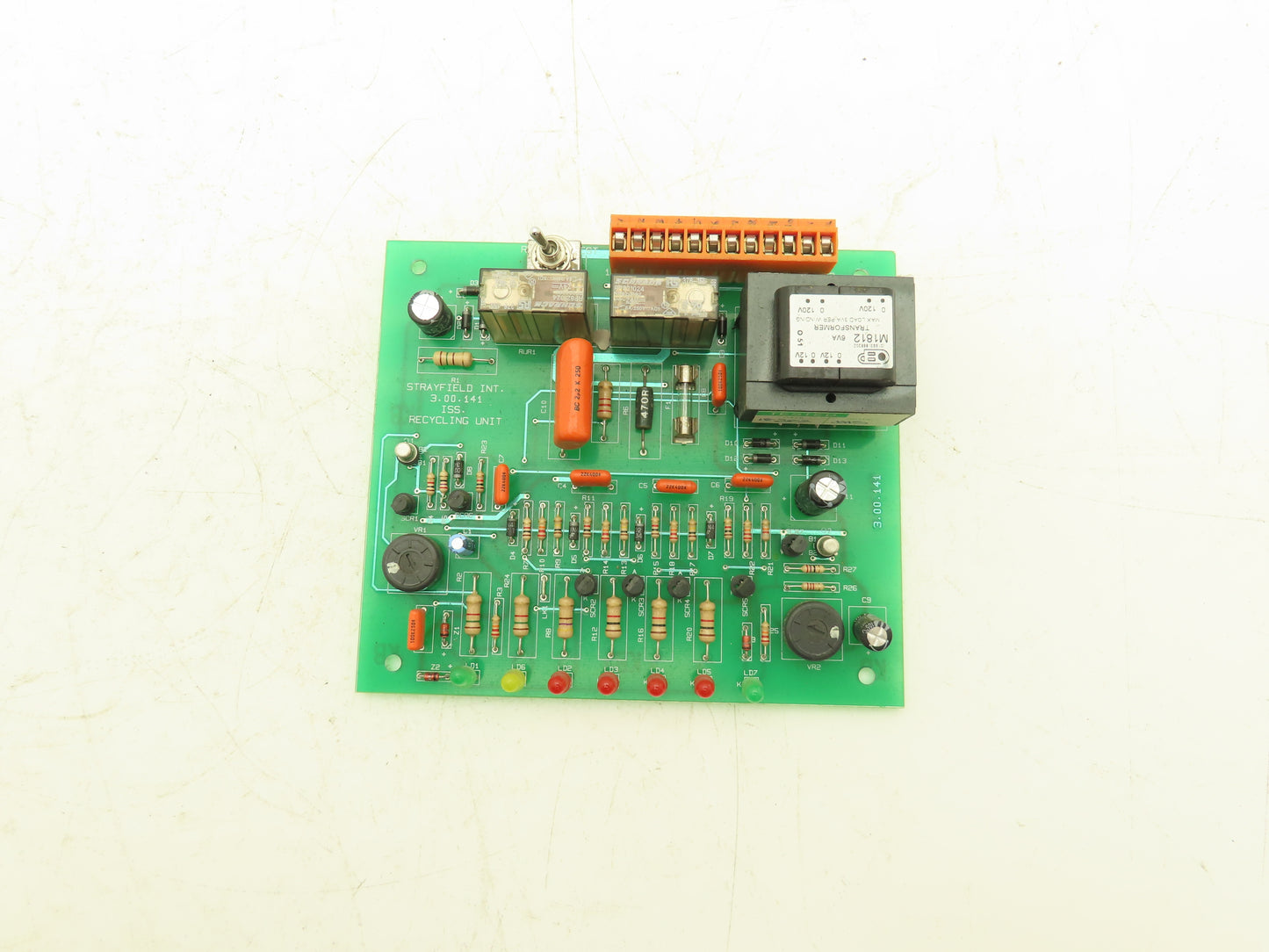 Strayfield 3.00.141 3.00.141 ISS. Recycling Unit Circuit Board Module
