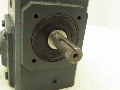 Morse Raider Plus 154UL20 Worm Gearbox 20:1 Reducer .64Hp 88rpm LH Output