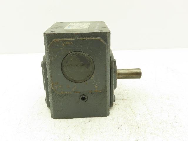 Morse Raider Plus 154UL20 Worm Gearbox 20:1 Reducer .64Hp 88rpm LH Output