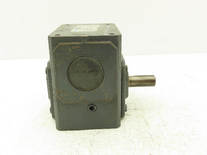 Morse Raider Plus 154UL20 Worm Gearbox 20:1 Reducer .64Hp 88rpm LH Output