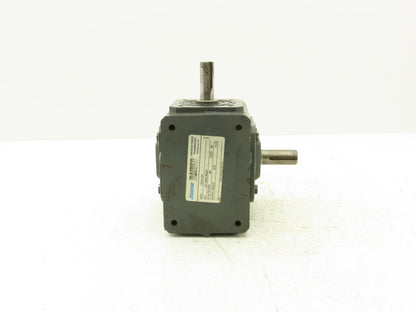 Morse Raider Plus 154UL20 Worm Gearbox 20:1 Reducer .64Hp 88rpm LH Output