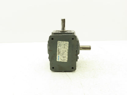 Morse Raider Plus 154UL20 Worm Gearbox 20:1 Reducer .64Hp 88rpm LH Output