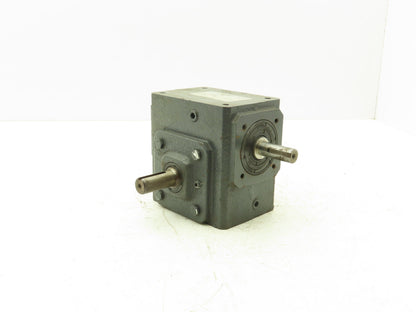 Morse Raider Plus 154UL20 Worm Gearbox 20:1 Reducer .64Hp 88rpm LH Output