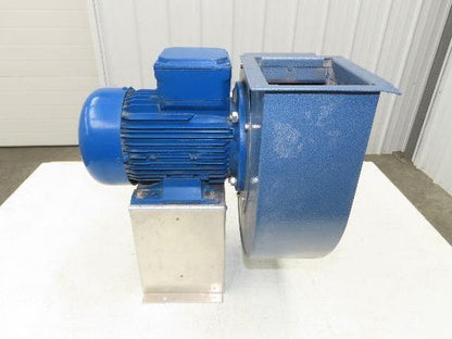 Marelli Motori MA90S2 Centrifugal Squirrel Fan Blower 3390rpm 230/460v 3Ph 2Hp