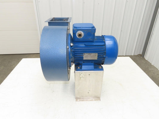 Marelli Motori MA90S2 Centrifugal Squirrel Fan Blower 3390rpm 230/460v 3Ph 2Hp