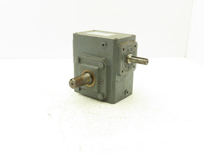 Morse Raider Plus 206UL10 Worm Gearbox 10:1 Reducer 2.24Hp 175rpm LH Output