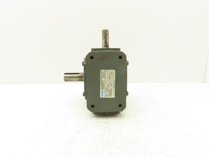 Morse Raider Plus 237UR10 Worm Gearbox 10:1 Reducer 3.34Hp 175rpm RH Output