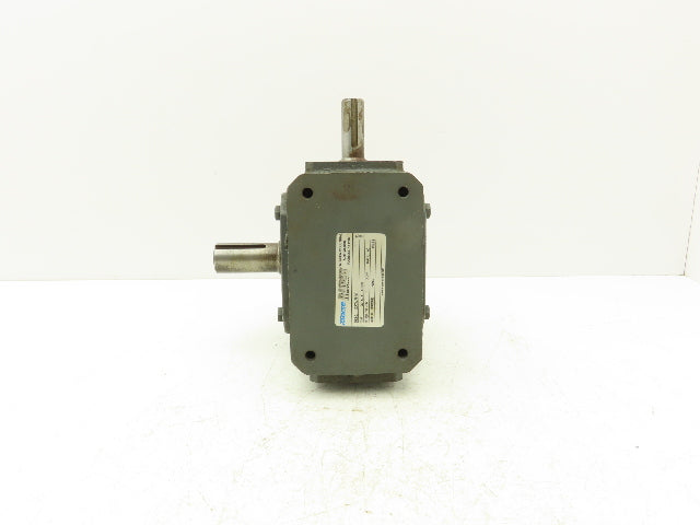 Morse Raider Plus 237UR10 Worm Gearbox 10:1 Reducer 3.34Hp 175rpm RH Output