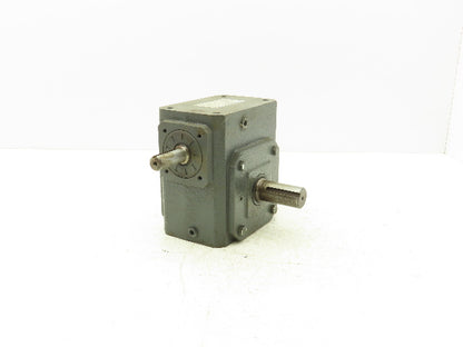 Morse Raider Plus 237UR10 Worm Gearbox 10:1 Reducer 3.34Hp 175rpm RH Output