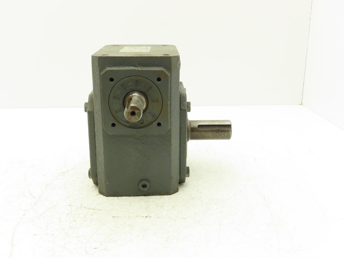 Morse Raider Plus 237UR10 Worm Gearbox 10:1 Reducer 3.34Hp 175rpm RH Output
