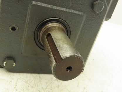 Morse Raider Plus 237UR10 Worm Gearbox 10:1 Reducer 3.34Hp 175rpm RH Output