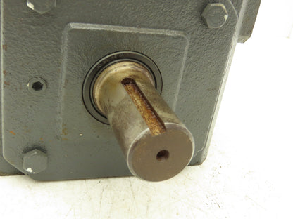 Morse Raider Plus 237UR30 Worm Gearbox 30:1 Reducer 1.45Hp 58rpm RH Output