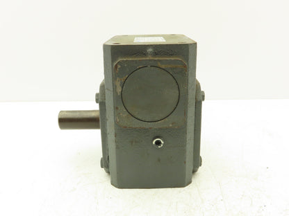Morse Raider Plus 237UR30 Worm Gearbox 30:1 Reducer 1.45Hp 58rpm RH Output