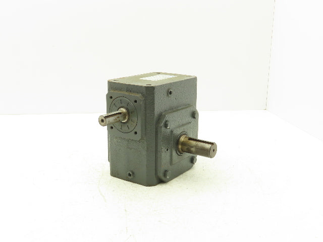 Morse Raider Plus 237UR30 Worm Gearbox 30:1 Reducer 1.45Hp 58rpm RH Output