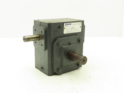 Morse Raider Plus 237UR10 Worm Gearbox 10:1 Reducer 2.9Hp 175rpm RH Output