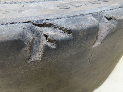 Mitco Solid Solver 7.00-12 Forklift Tire Traction Solid Press-on Black 6x220mm