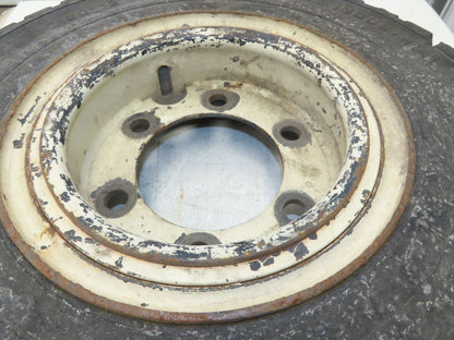 Mitco Solid Solver 7.00-12 Forklift Tire Traction Solid Press-on Black 6x220mm