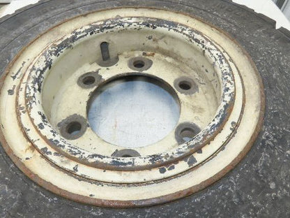 Mitco Solid Solver 7.00-12 Forklift Tire Traction Solid Press-on Black 6x220mm