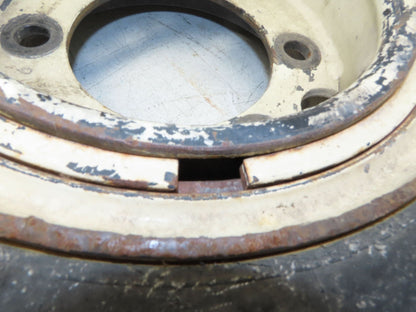 Mitco Solid Solver 7.00-12 Forklift Tire Traction Solid Press-on Black 6x220mm