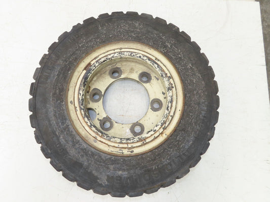 Mitco Solid Solver 7.00-12 Forklift Tire Traction Solid Press-on Black 6x220mm