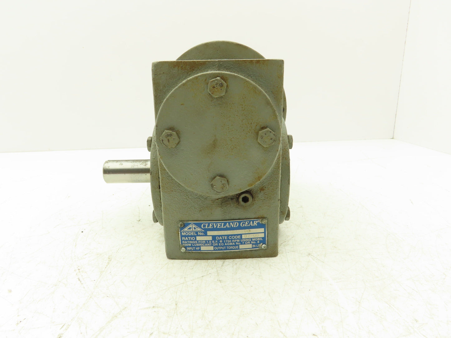 Cleveland Gear M1713BA-200 Worm Gearbox 20:1 Reducer 88rpm RH Output