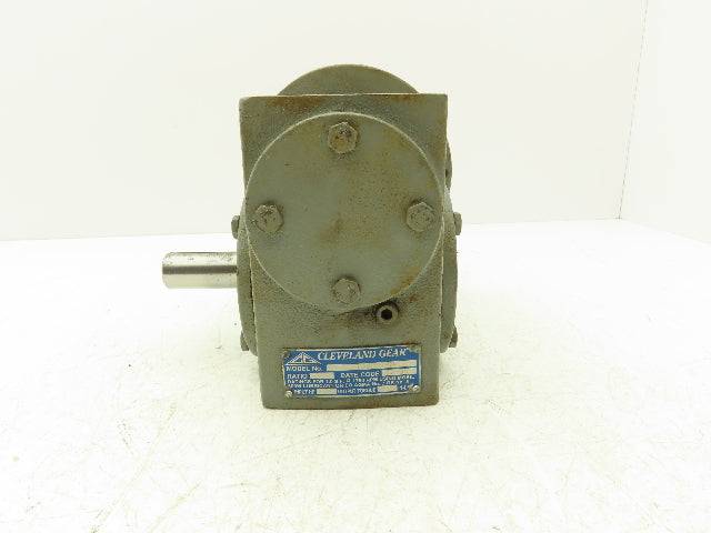Cleveland Gear M1713BA-200 Worm Gearbox 20:1 Reducer 88rpm RH Output
