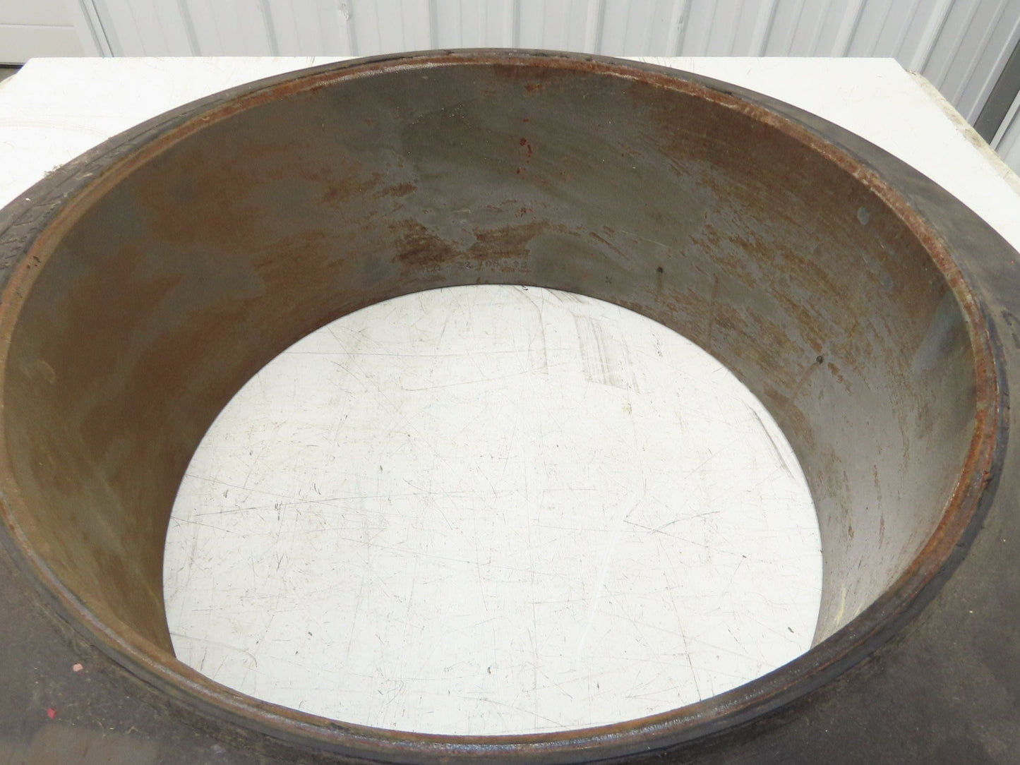 Super Solid 21x7x15 Forklift Tire Smooth Solid Press-on Black