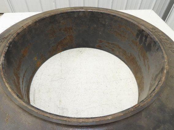 Wide Track 21x7x15 21x7x15 Forklift Tire Smooth Solid Press-on Black