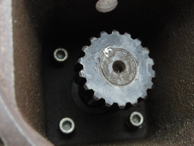 Morse I24 20L Worm Gearbox 20:1 Reducer 1.7Hp 88rpm 56C-145T LH Output