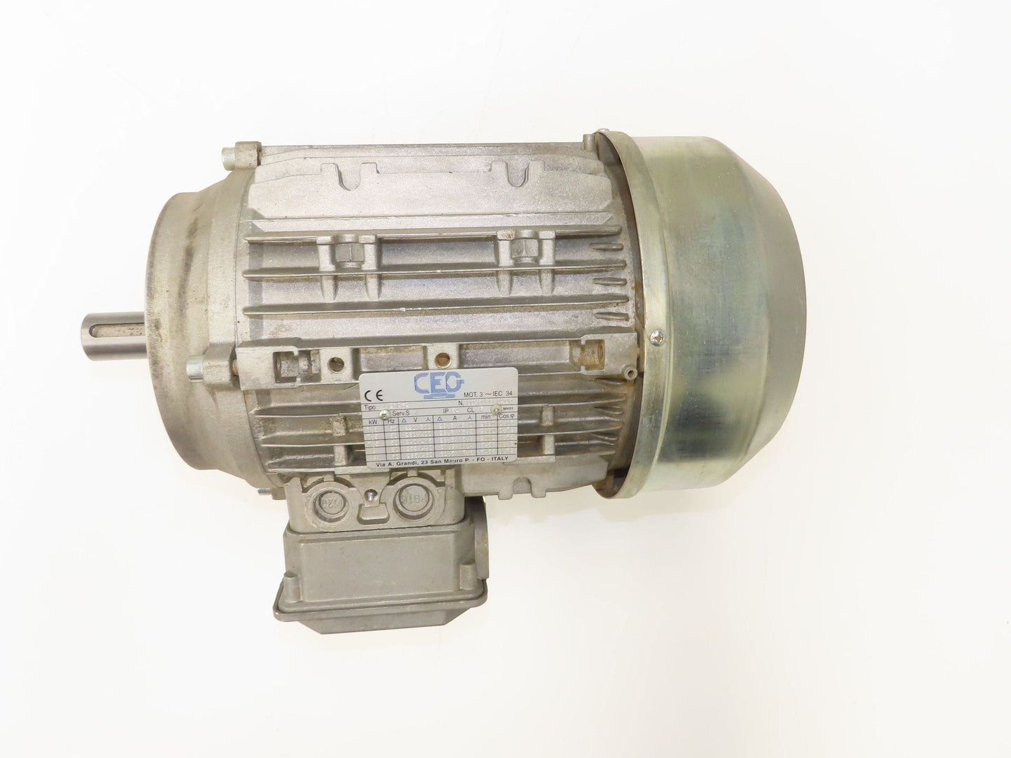 CEG AC Motor IEC 9kW 12Hp 3500rpm 220/460V 3PH 50/60hz 112M Metric Frame