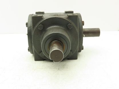 Hub City Model 66 C Bevel Gear Drive 1:1 Gearbox 24Hp 1150rpm 0221-09046-1365