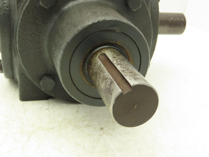 Hub City Model 66 C Bevel Gear Drive 1:1 Gearbox 24Hp 1150rpm 0221-09046-1365