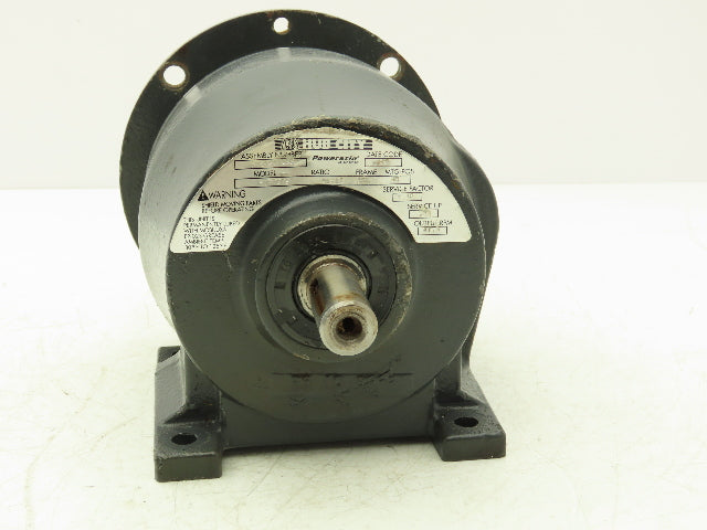 Hub City Poweratio 2000 HI2032E Inline Gearbox 36.8 Reducer .33Hp 47.5rpm 56C