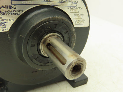 Hub City Poweratio 2000 HI2032E Inline Gearbox 36.8 Reducer .33Hp 47.5rpm 56C