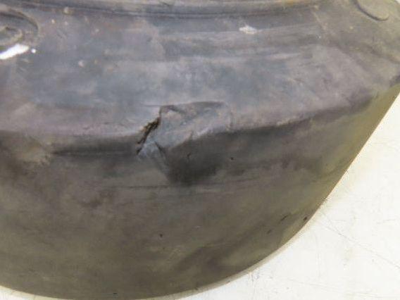 Super Solid 18x7x12-1/8 Forklift Tire Smooth Solid Press-on Black