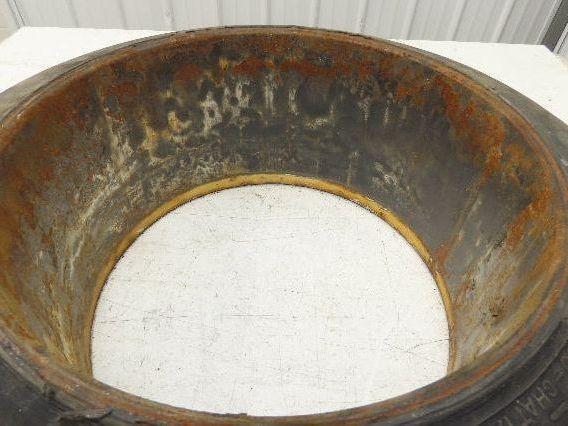 Super Solid 18x7x12-1/8 Forklift Tire Smooth Solid Press-on Black