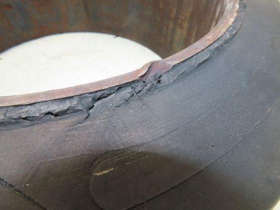 Industrial Limited 18x6x12-1/8 Forklift Tire Smooth Solid Press-on Black