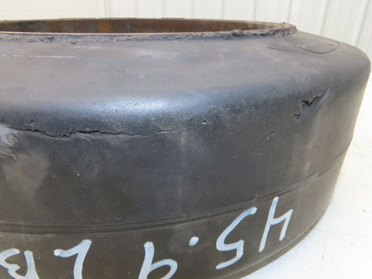 Industrial Limited 18x6x12-1/8 Forklift Tire Smooth Solid Press-on Black